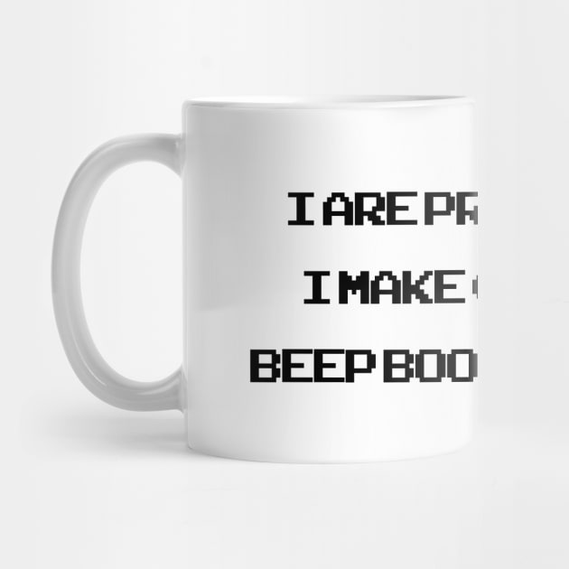 I are programmer.I make computer beep boop by VeryBadDrawings